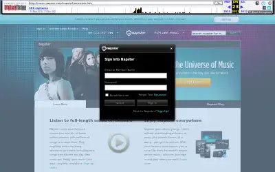 napster.com in 2011
