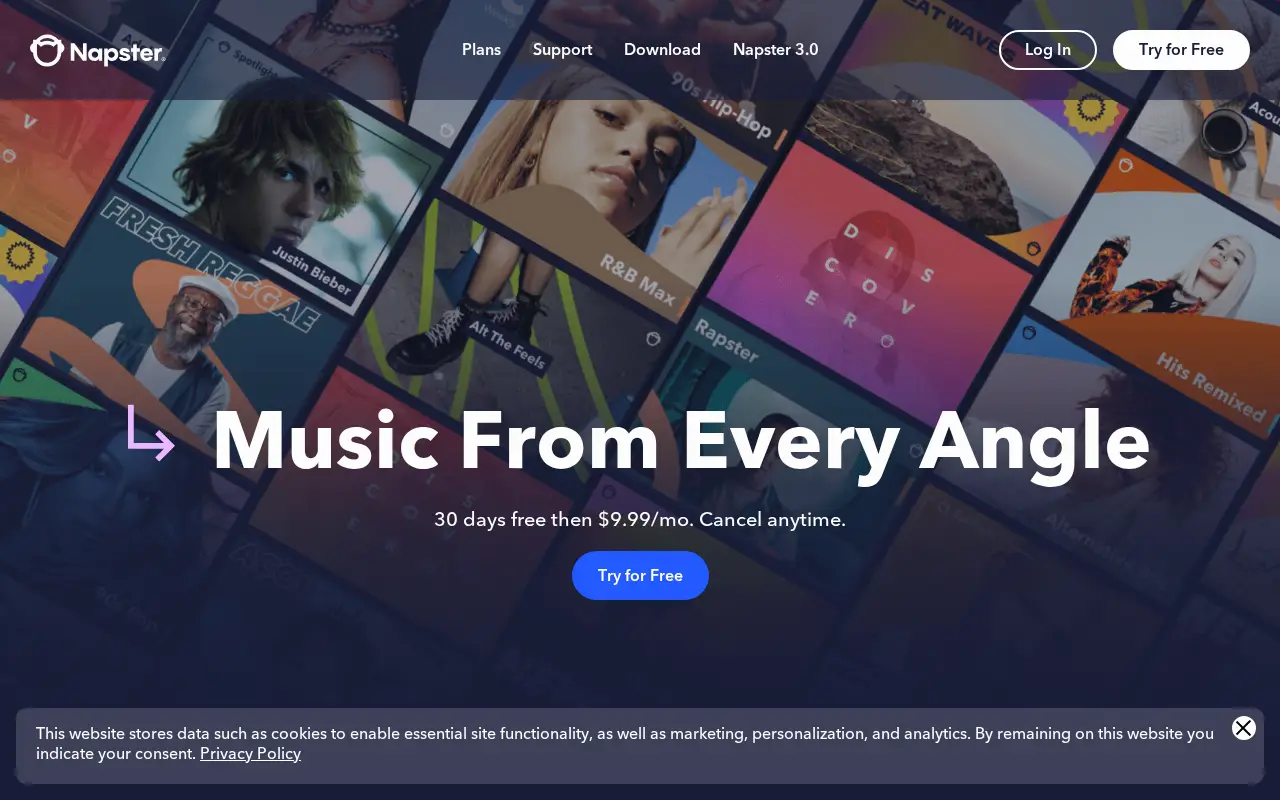 napster.com on February 14, 2023