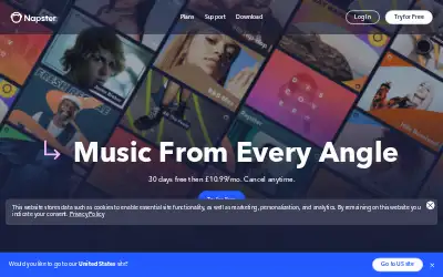 napster.com on August 15, 2023