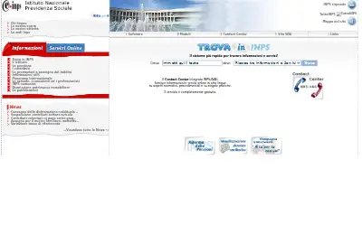 inps.it in 2006