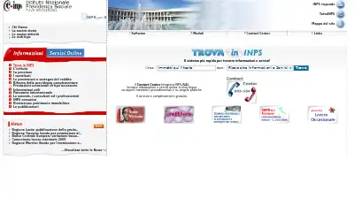 inps.it in 2009