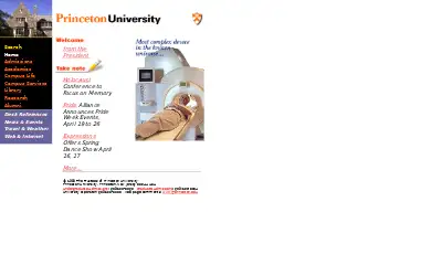 princeton.edu in 1999
