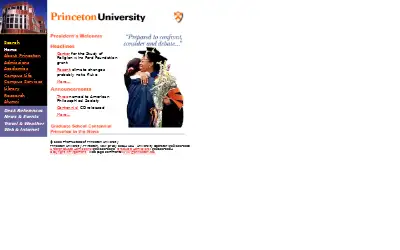 princeton.edu in 2000