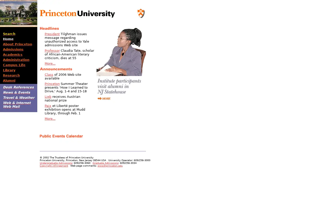 princeton.edu in 2002