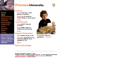 princeton.edu in 2003