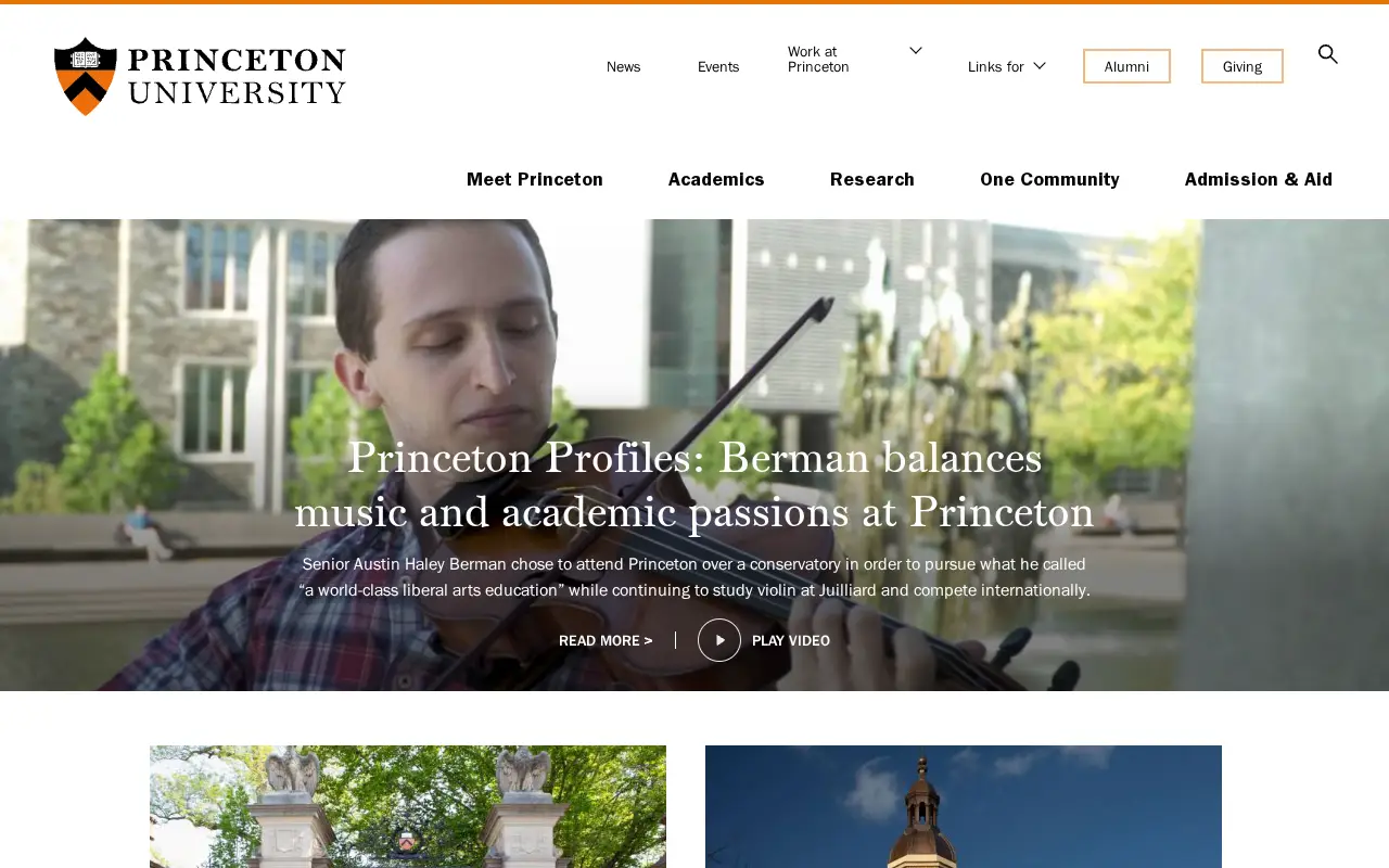 princeton.edu in 2019