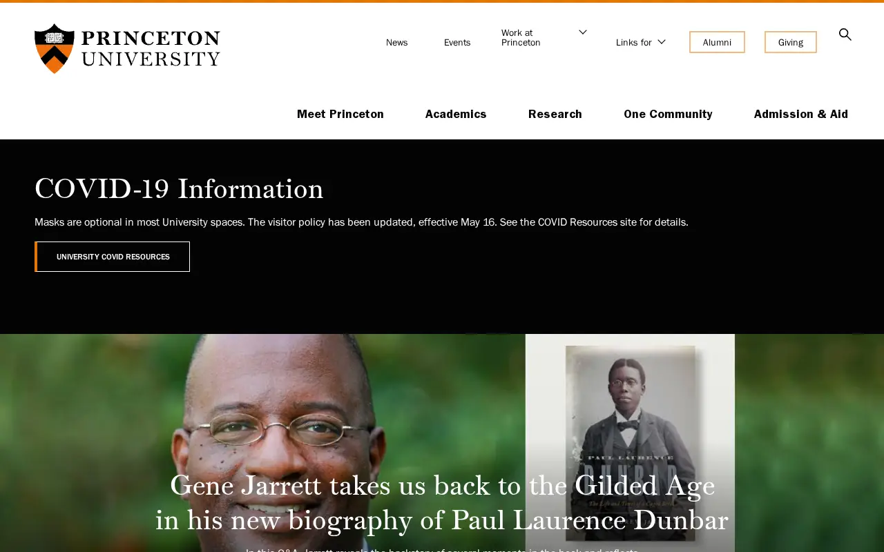 princeton.edu in 2022