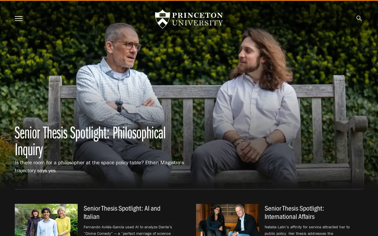 princeton.edu in 2024