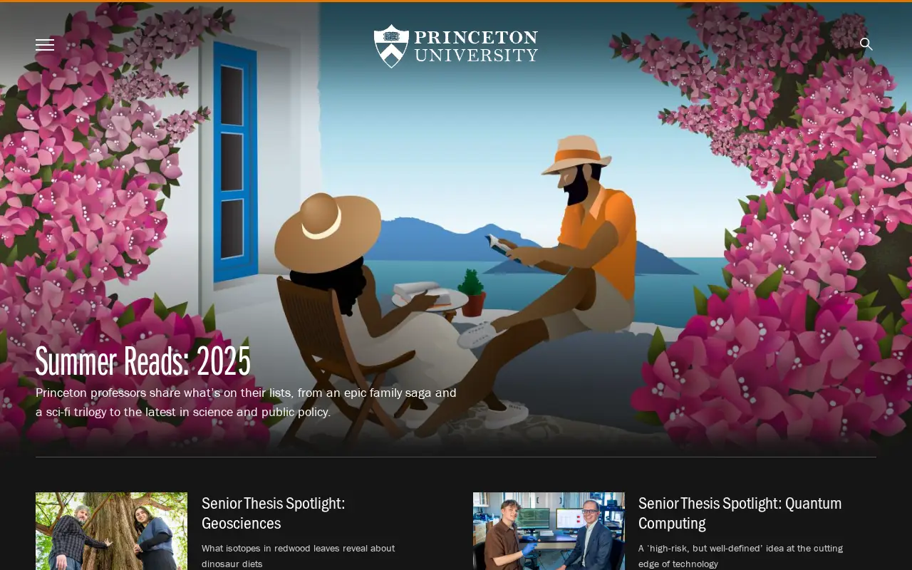 princeton.edu in 2025