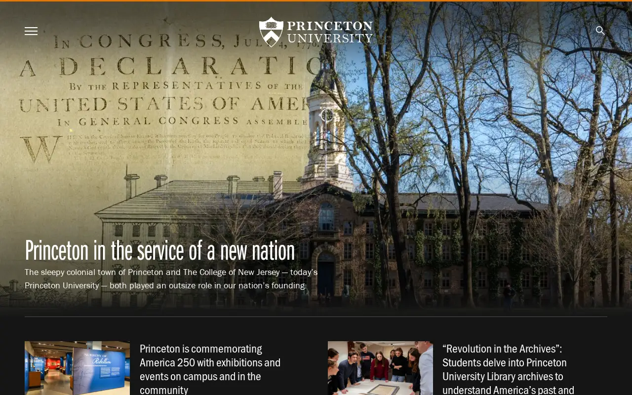 princeton.edu in 2026