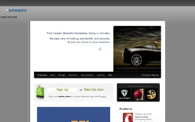 shopify.com in 2009