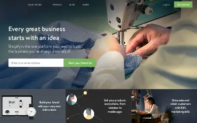 shopify.com in 2016