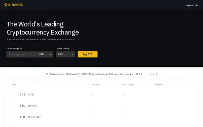 binance.com in 2020