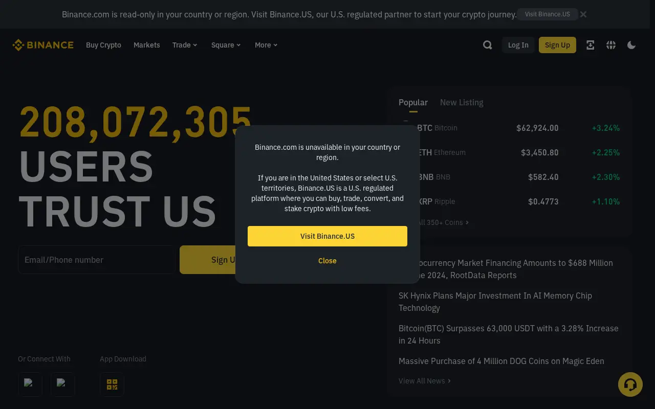 binance.com in 2024