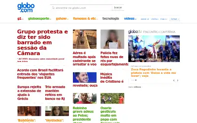 globo.com in 2015