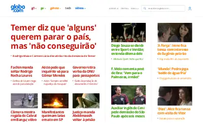 globo.com in 2017