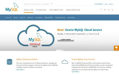 mysql.com in 2019