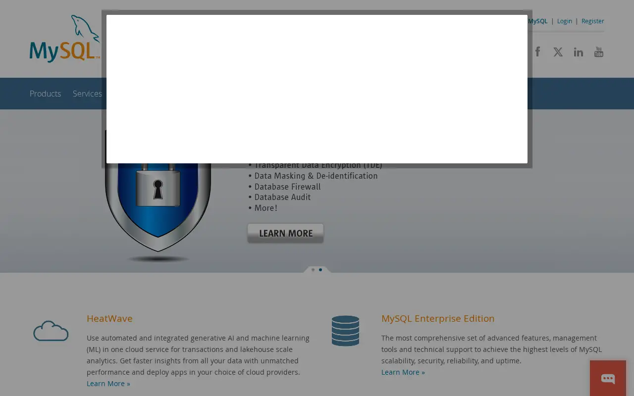 mysql.com in 2025