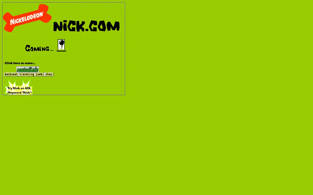 nick.com in 1997