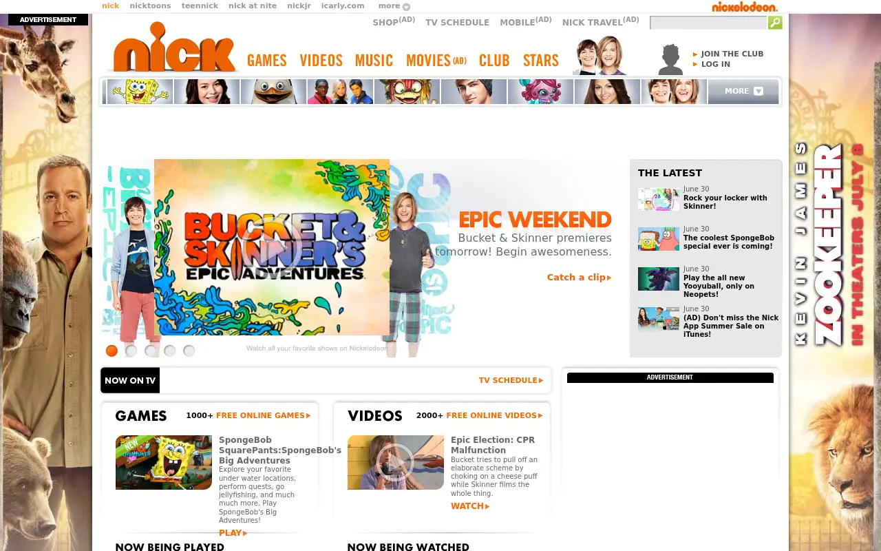 nick.com in 2011