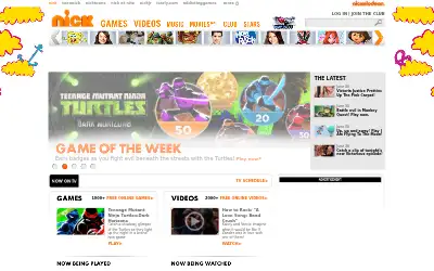 nick.com in 2012