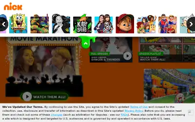 nick.com in 2016