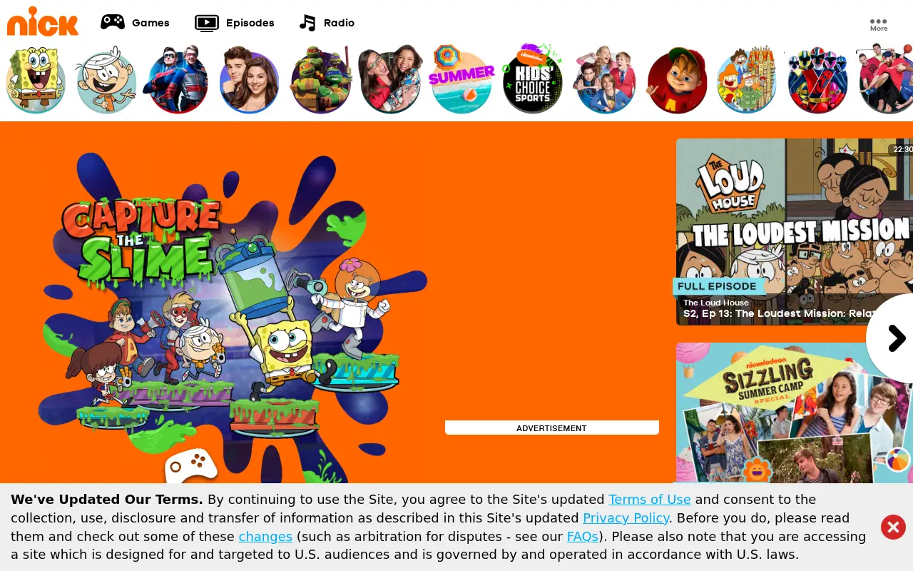 nick.com in 2017