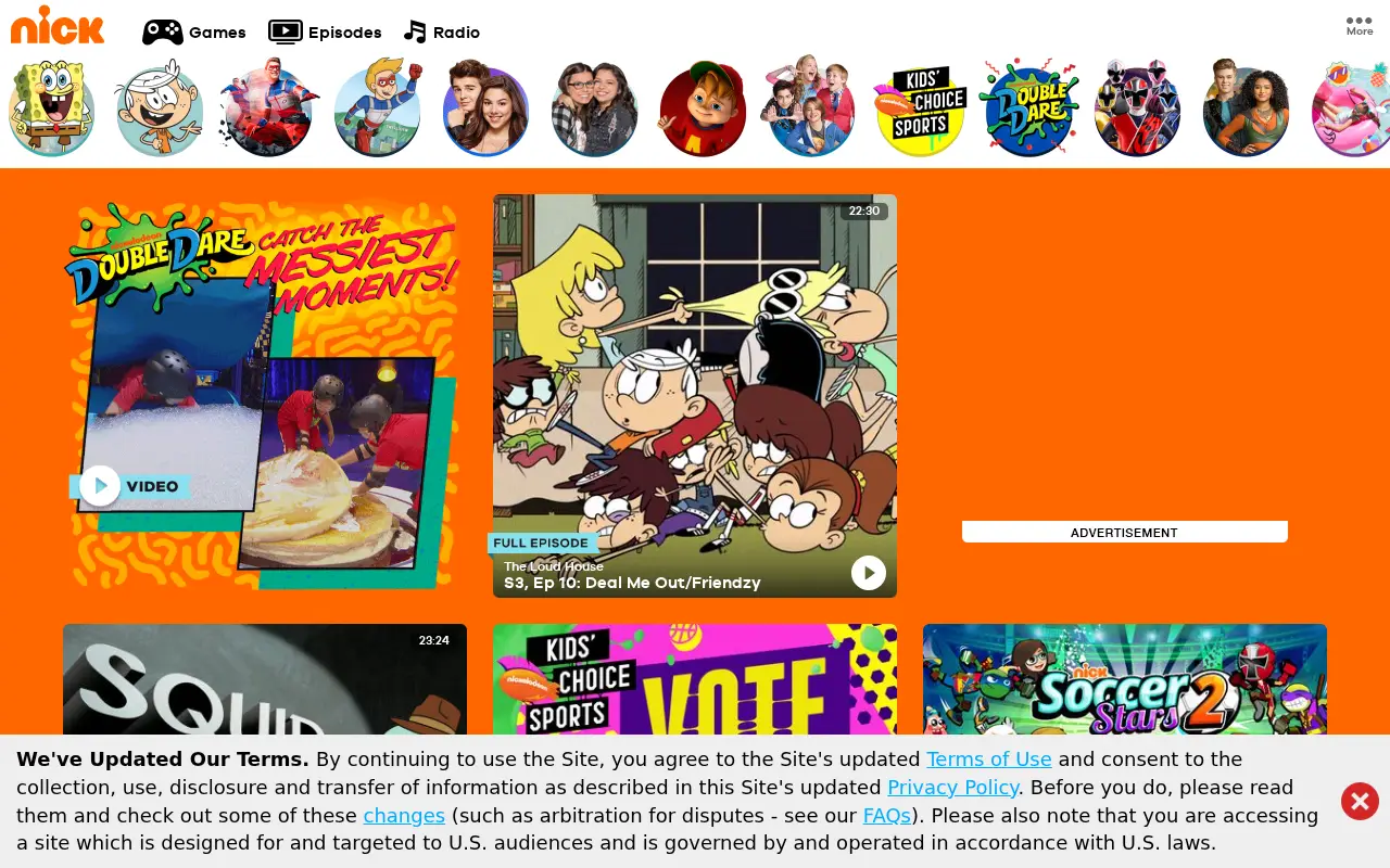 nick.com in 2018