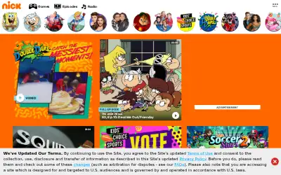 nick.com in 2018