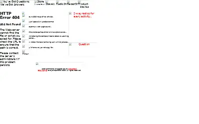 radioshack.com in 1999