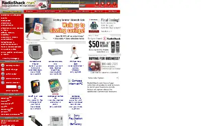 radioshack.com in 2001
