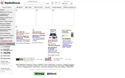 radioshack.com in 2005