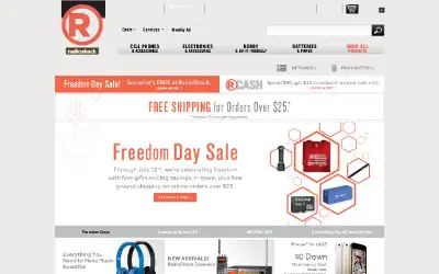 radioshack.com in 2014