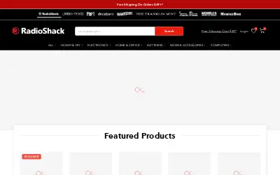 radioshack.com in 2021