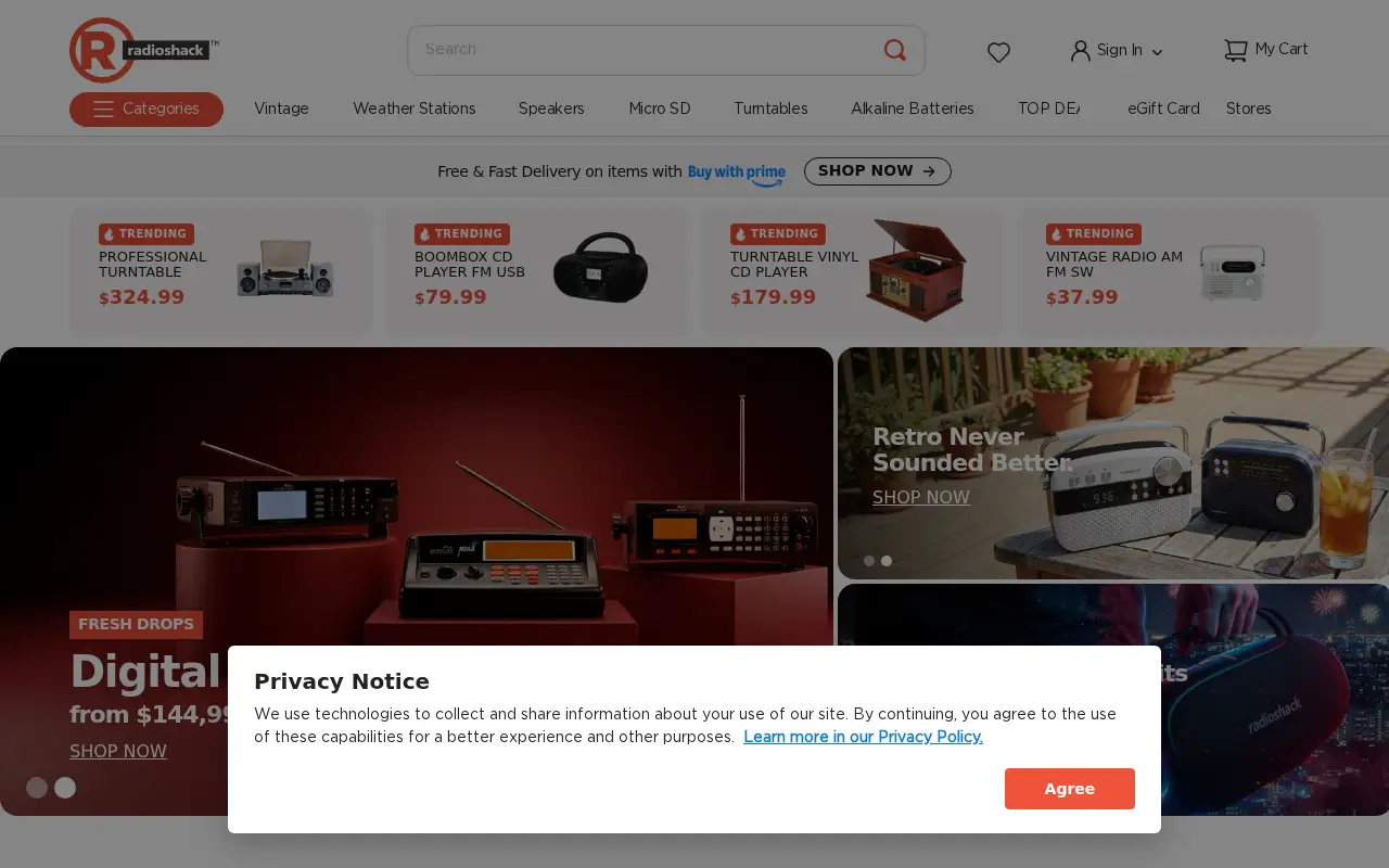 radioshack.com in 2026