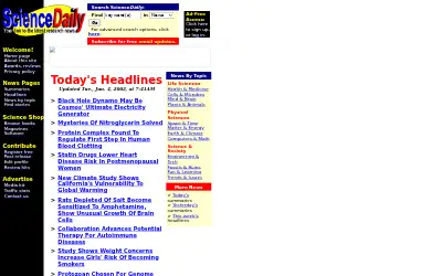 sciencedaily.com in 2002