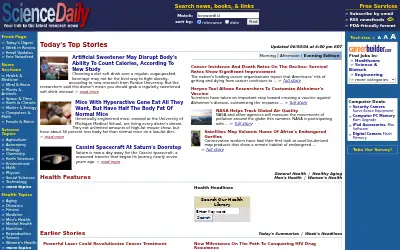 sciencedaily.com in 2004