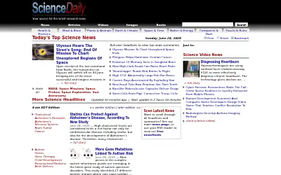 sciencedaily.com in 2009