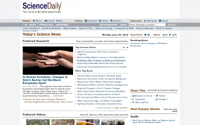 sciencedaily.com in 2014