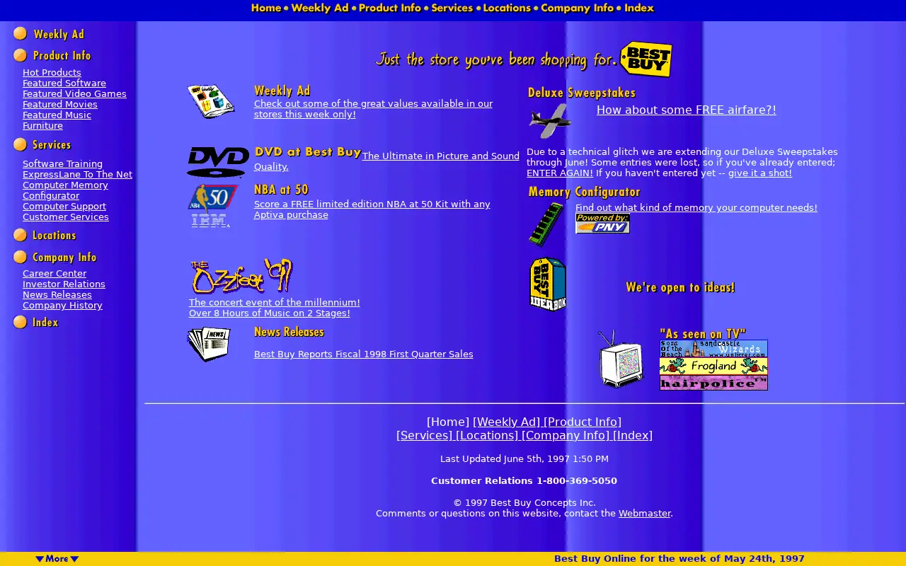 bestbuy.com in 1997