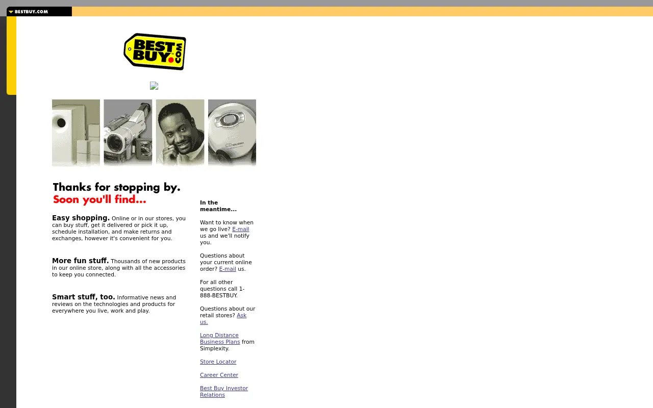 bestbuy.com in 2000
