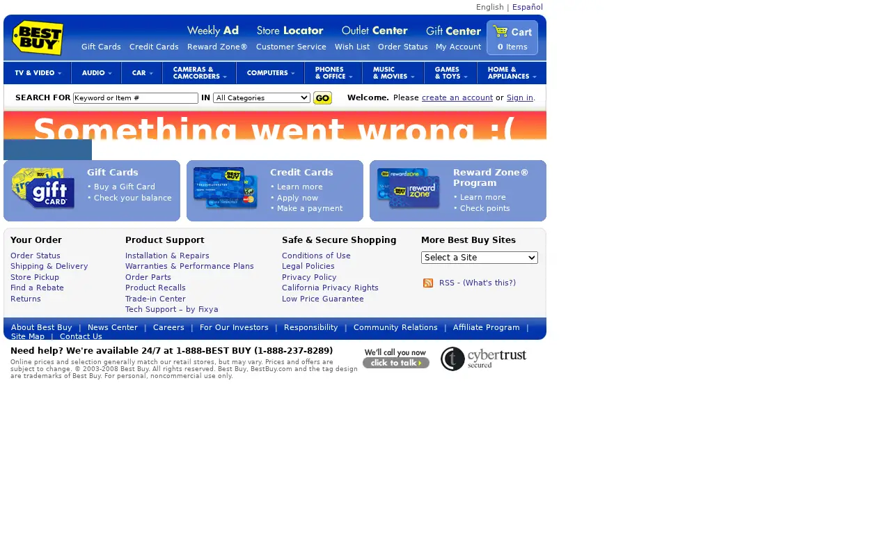 bestbuy.com in 2008