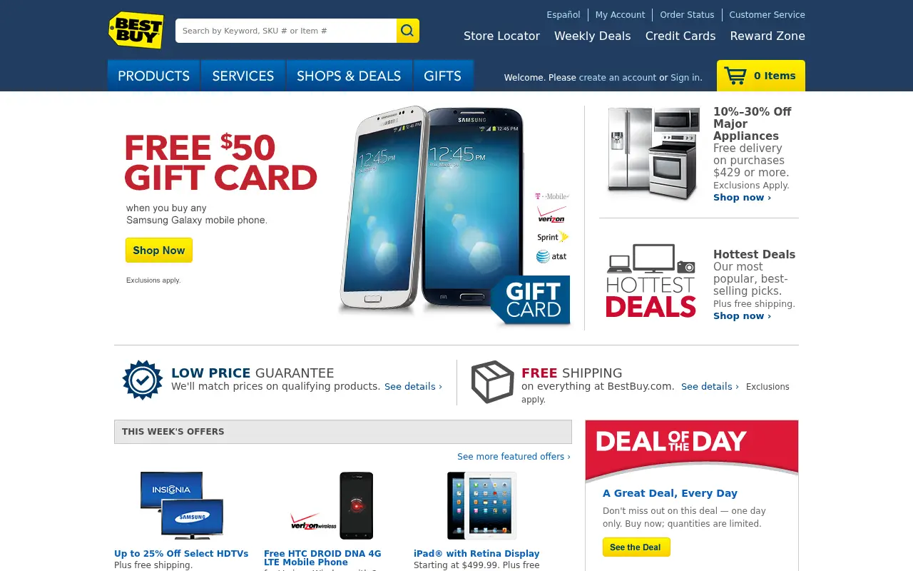 bestbuy.com in 2013