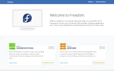 fedoraproject.org in 2019