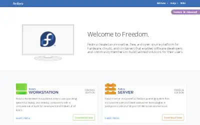 fedoraproject.org in 2020