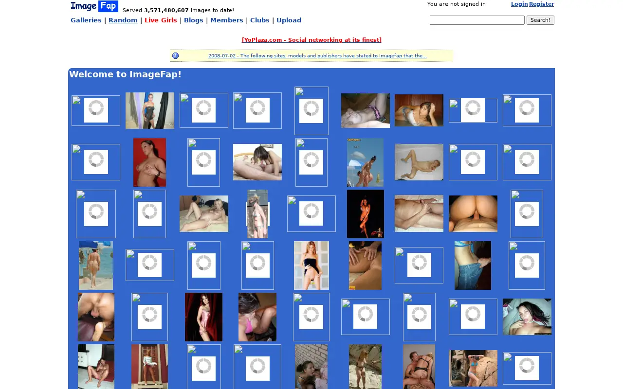 imagefap.com in 2008