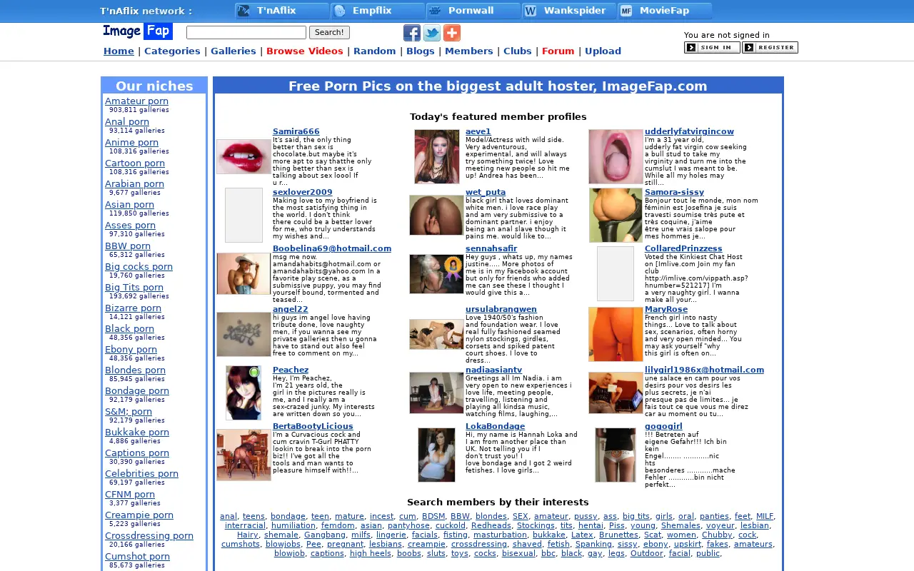 imagefap.com in 2012