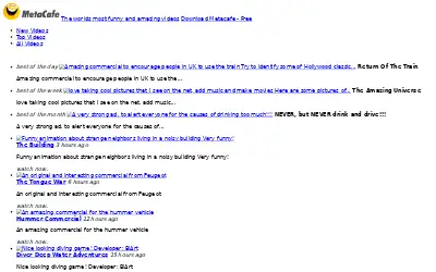 metacafe.com in 2005