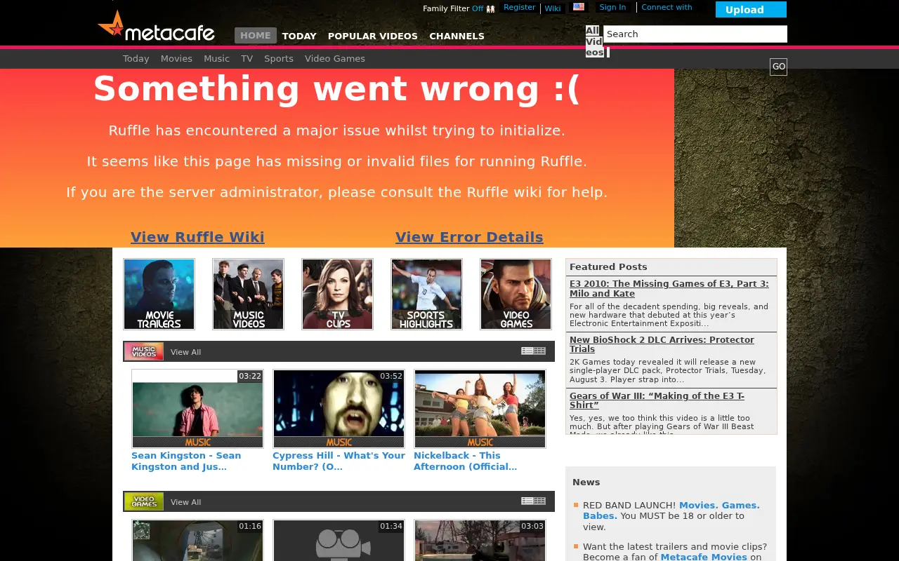 metacafe.com in 2010