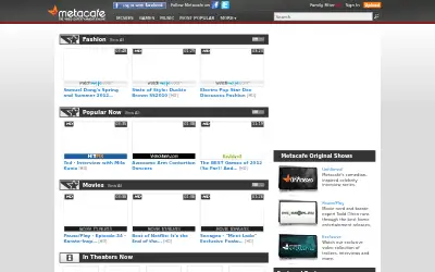 metacafe.com in 2012